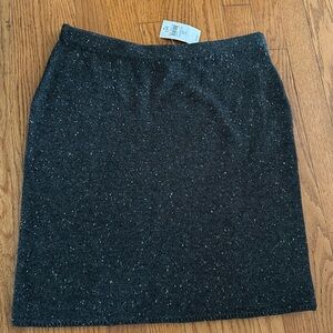 J.jill skirt gray Small New w tags